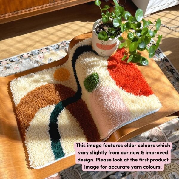 ABSTRACT EARTH - Rug Making Kit