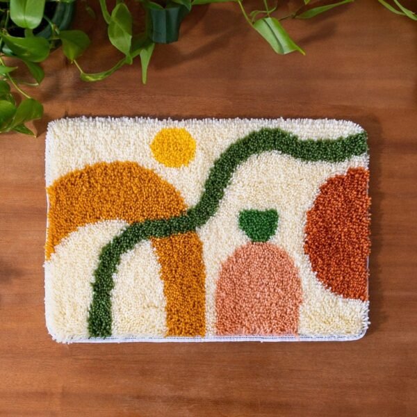 ABSTRACT EARTH - Rug Making Kit