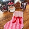 ALL WRAPPED UP - Christmas Stocking Kit-latch hook kits
