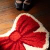 BIG RED BOW - Christmas Rug Kit-latch hook kits