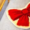 BIG RED BOW - Christmas Rug Kit-Gifts for Beginners