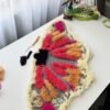 Blush Butterfly - Rug Making Kit-Kit for Beginners