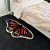 THE BUTTERFLIES - Latch Hook Rug Kit Bundle-Embroidery Kit for Beginners