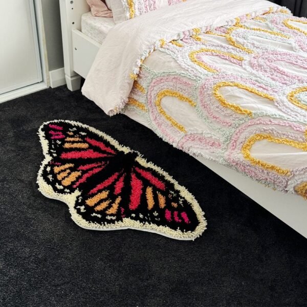Blush Butterfly - Rug Making Kit-Kit for Beginners