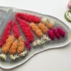 THE BUTTERFLIES - Latch Hook Rug Kit Bundle-Embroidery Kit for Beginners
