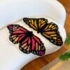 THE BUTTERFLIES - Latch Hook Rug Kit Bundle-Embroidery Kit for Beginners