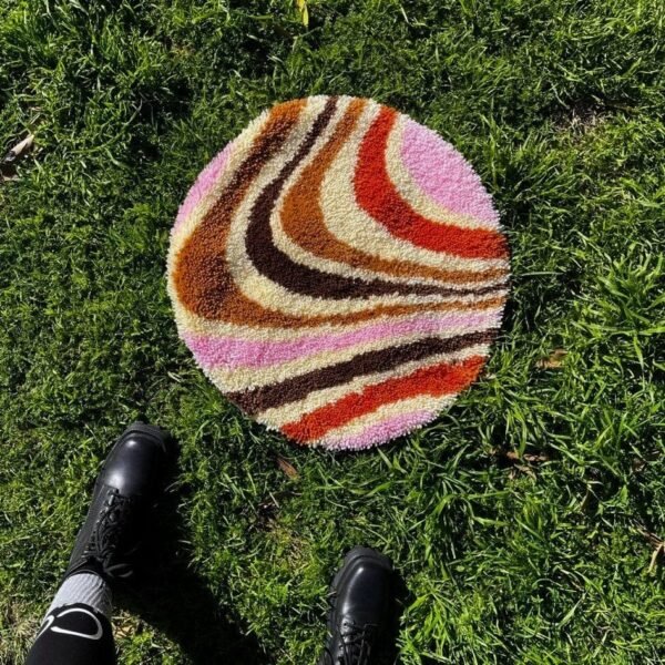 CARAMEL SWIRL - Rug Making Kit
