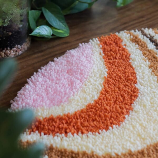 CARAMEL SWIRL - Rug Making Kit