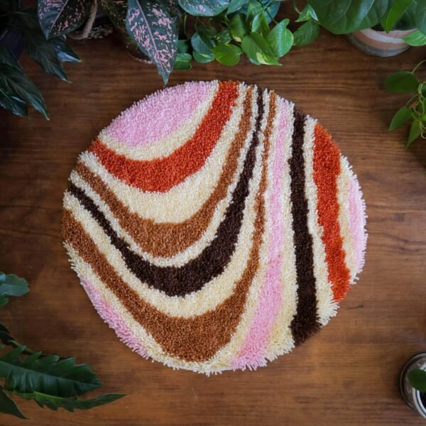 CARAMEL SWIRL - Rug Making Kit