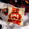 CHEERY NUTCRACKER - Christmas Cushion Kit-Gifts for Beginners