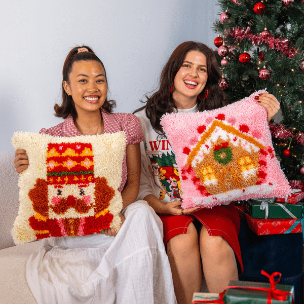 CHEERY NUTCRACKER - Christmas Cushion Kit