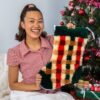COZY PLAID - Christmas Stocking Kit