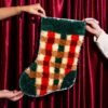 COZY PLAID - Christmas Stocking Kit-Gifts for Beginners