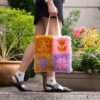 LUCKY CHARMS - Latch Hook Tote Bag
