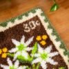 Flannel Flower Stamps - XL Latch Hook Rug Kit-latch hook kits