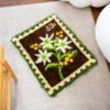 Flannel Flower Stamps - XL Latch Hook Rug Kit-latch hook kits