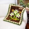 Flannel Flower Stamps - XL Latch Hook Rug Kit-latch hook kits
