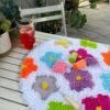 FLOWER BOMB RAINBOW - Rug Making Kit