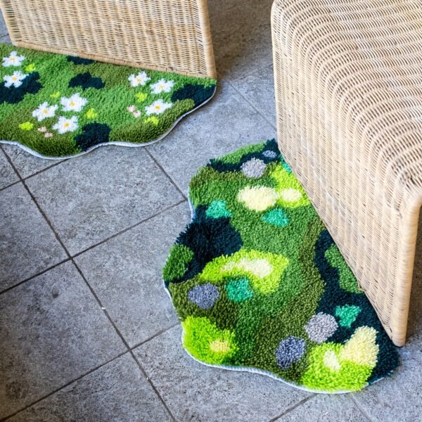 FLOWER GLADE - XL Mirror Rug Making Kit