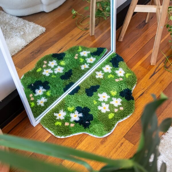 FLOWER GLADE - XL Mirror Rug Making Kit