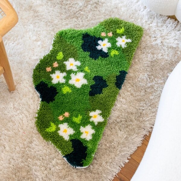 FLOWER GLADE - XL Mirror Rug Making Kit
