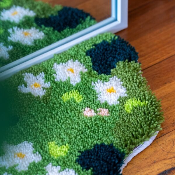 FLOWER GLADE - XL Mirror Rug Making Kit