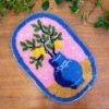 LEMONS FLOWER VASE - XL Rug Making Kit