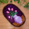 TULIPS FLOWER VASE - XL Rug Making Kit
