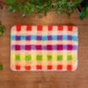 FRUIT PUNCH GINGHAM - Rug Making Kit-latch hook kits