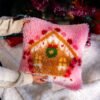 The Festive Pair - Latch Hook Cushion Bundle-Gifts for Beginners