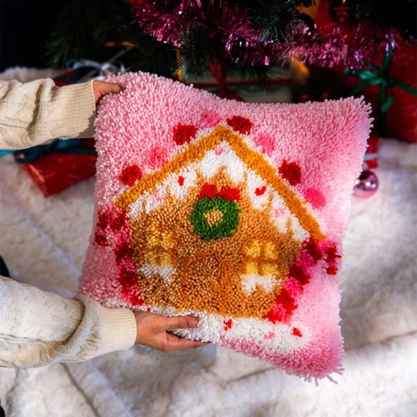 The Festive Pair - Latch Hook Cushion Bundle-Gifts for Beginners
