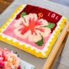 Hibiscus Stamps - XL Latch Hook Rug Kit-latch hook kits