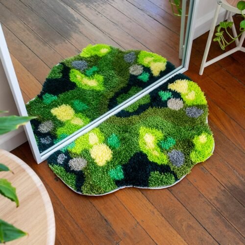 MOSSY CAVERN - XL Mirror Rug Making Kit