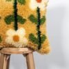 EARTHY PICK OF THE BUNCH - Latch Hook Cushion Kit-DIY Needlepoint