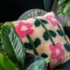 PASTEL PICK OF THE BUNCH - Latch Hook Cushion Kit unique