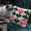 PASTEL PICK OF THE BUNCH - Latch Hook Cushion Kit unique