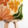 PRETTY PETALS EARTHY - Latch Hook Cushion Kit unique