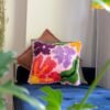 PRETTY PETALS PINK - Latch Hook Cushion Kit-latch hook kits