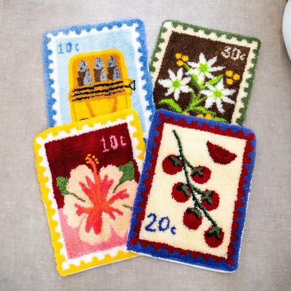 Sardine Stamps - XL Latch Hook Rug Kit-DIY Needlepoint