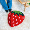 STRAWBERRY DREAMING - Rug Making Kit- Handmade Tufting Embroidery Art for Beginners