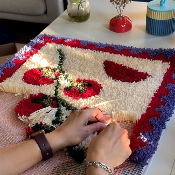 Mediterranean Summer - XL Latch Hook Rug Bundle-DIY Needlepoint