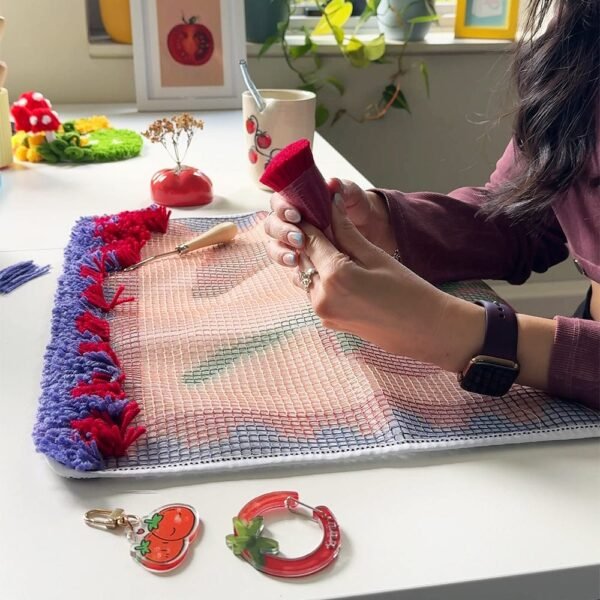Mediterranean Summer - XL Latch Hook Rug Bundle-DIY Needlepoint