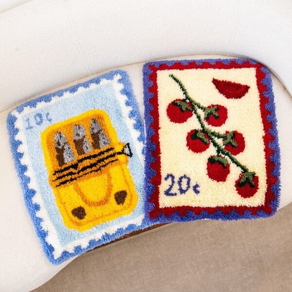 Tomato Stamps - XL Latch Hook Rug Kit-latch hook kits