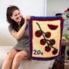 Tomato Stamps - XL Latch Hook Rug Kit-latch hook kits