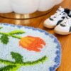 ALMALFI  TULIP FEVER - XL Rug Making Kit-DIY Needlepoint