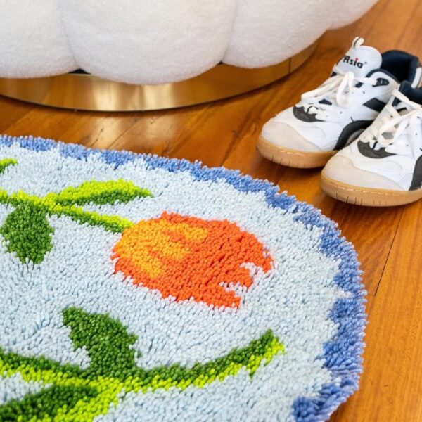 ALMALFI  TULIP FEVER - XL Rug Making Kit-DIY Needlepoint