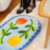 ALMALFI  TULIP FEVER - XL Rug Making Kit-DIY Needlepoint