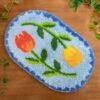 ALMALFI  TULIP FEVER - XL Rug Making Kit-DIY Needlepoint