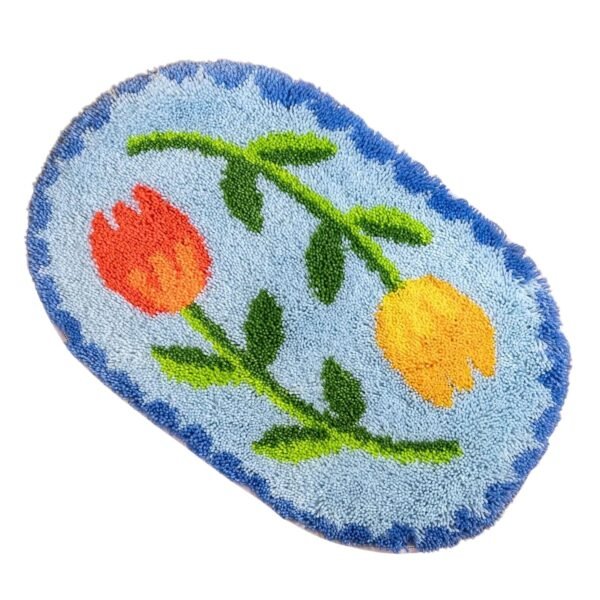 ALMALFI  TULIP FEVER - XL Rug Making Kit-DIY Needlepoint
