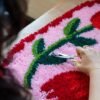 PARIS TULIP FEVER - XL Rug Making Kit- Handmade Tufting Embroidery Art for Beginners